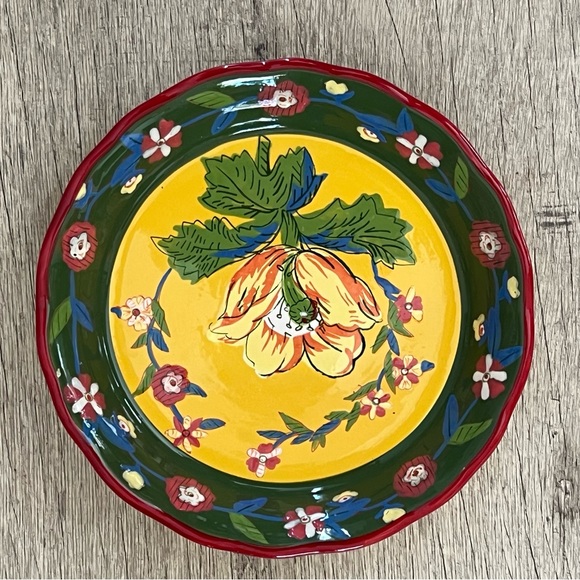 April Cornell Duchess Provençal Floral Plate (11”) & Bowl - Picture 12 of 12